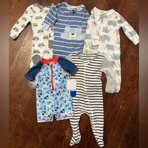 3-6mo Baby Bundle (Disney Baby, Carters, Gerber, Cloud Island)